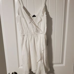 White eyelet dress